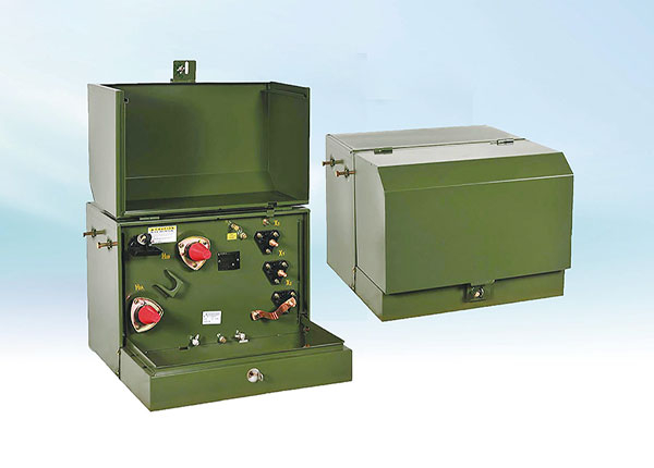 TRANSFORMADOR MONOFÁSICO MONTADO EN ALMOHADILLA