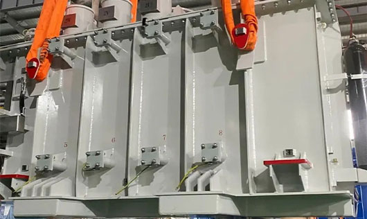 The 6300KVA main transformer has been successfully shipped to Romania